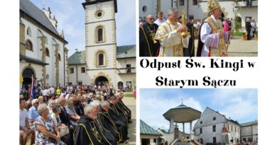 Stary Sącz szykuje się na wielkie święto – Odpust Św. Kingi.