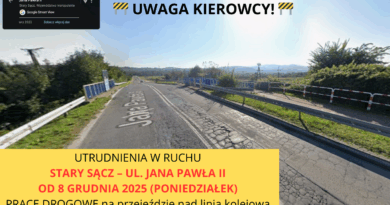 UWAGA! UTRUDNIENIA W RUCHU NA UL. JANA PAWŁA II!