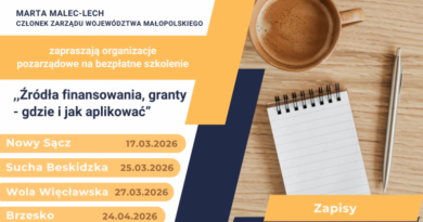 Szkolenie dla organizacji pozarządowych