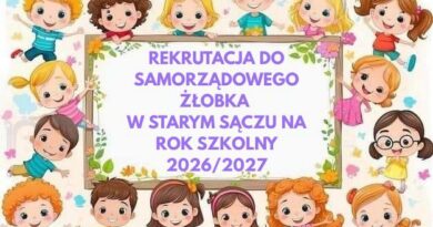 Rekrutacja do Samorządowego Żłobka w Starym Sączu!