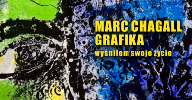 Marc Chagall. Wyśniłem swoje życie. Grafika i instalacja cyfrowa.